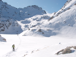 Raid à ski dans les Encantats