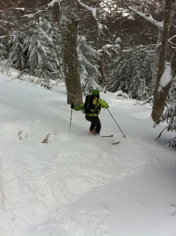 Ski de rando à Ese