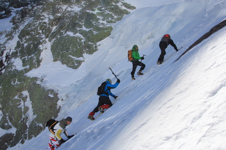 Derniers préparatifs pour le Mont Blanc