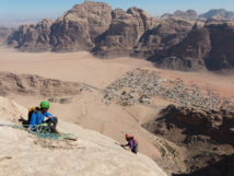 Climbing in Jordan