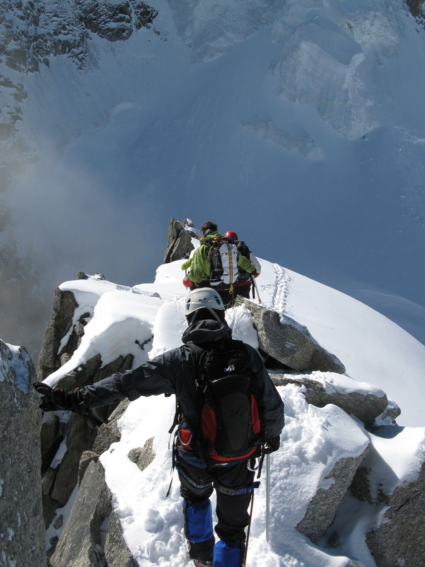 Dans la descente