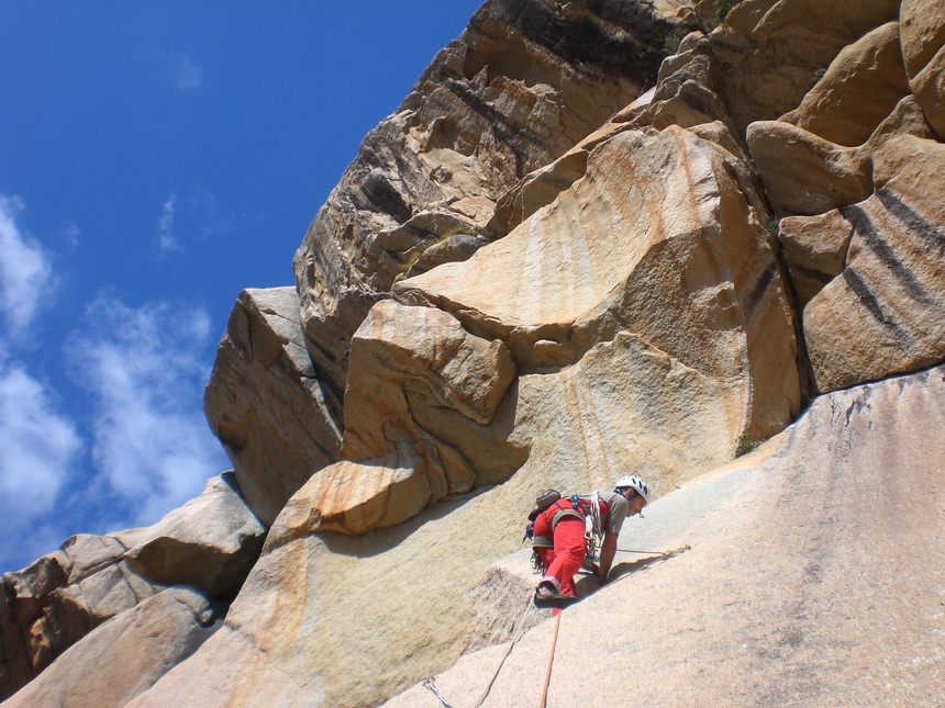 Escalade à Bavella