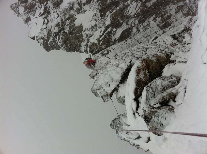 Couloir de Droite au Lombarduccio