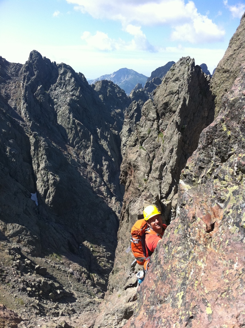 Trek escalade en Corse