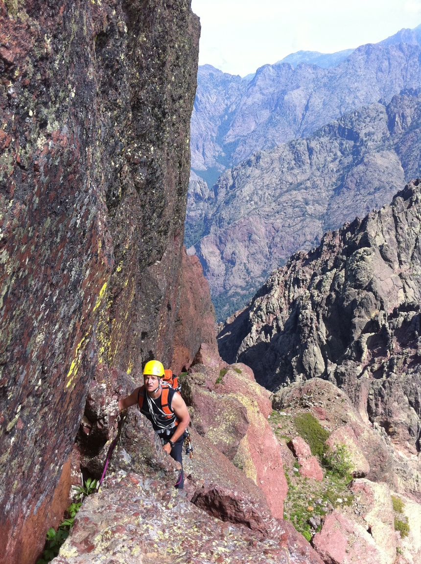 Trek escalade en Corse