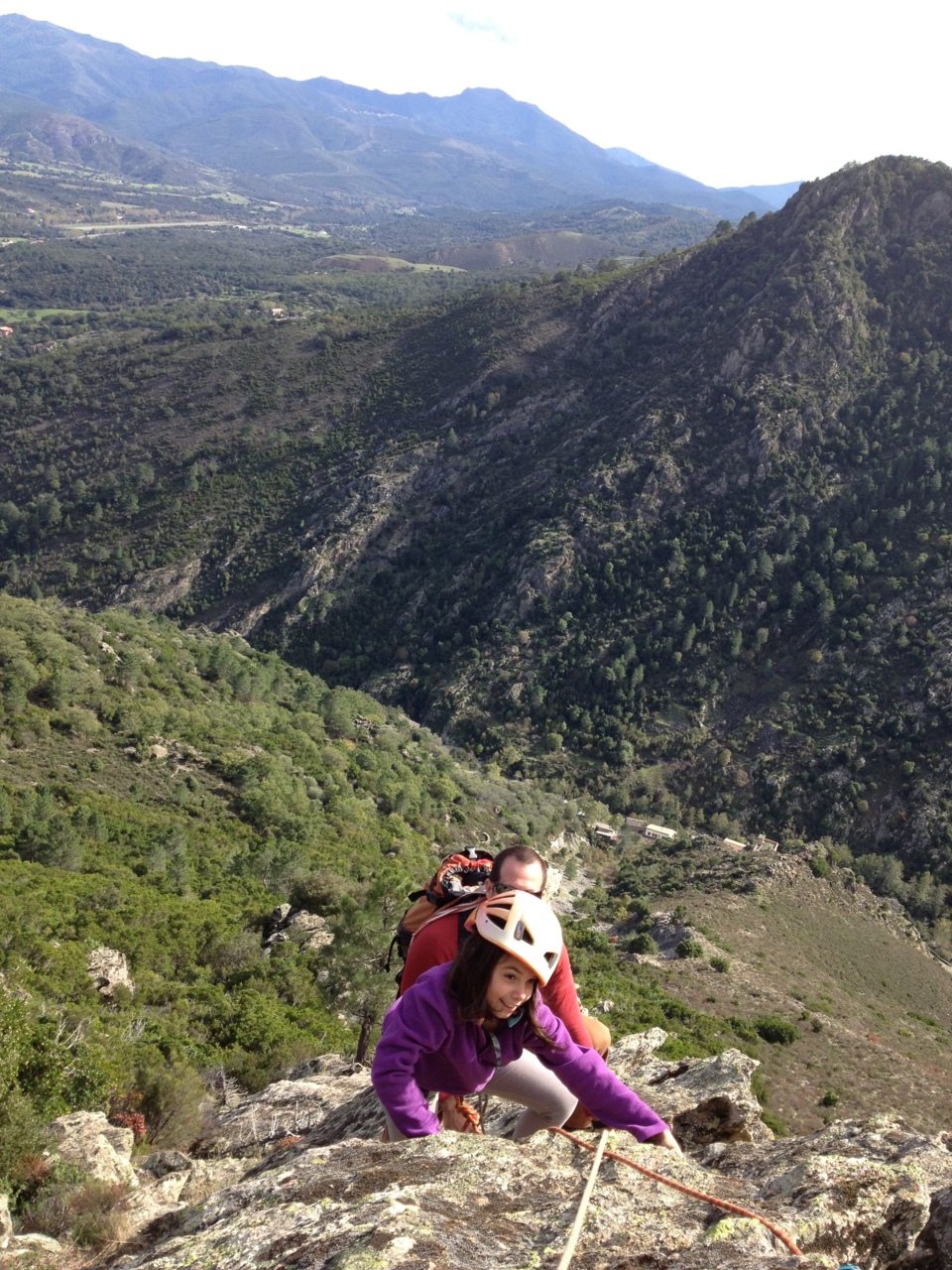 Vacances sportives à l'Arête de Corte (Punta Zurmulu)