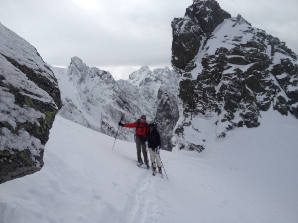 Initiation ski de rando à Asco