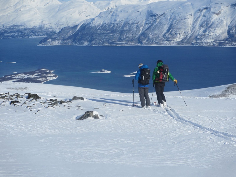 Raid en cabane dans les Alpes de Lyngen