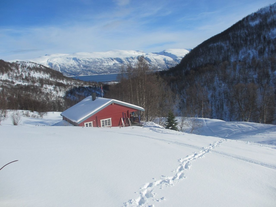 Raid en cabane dans les Alpes de Lyngen