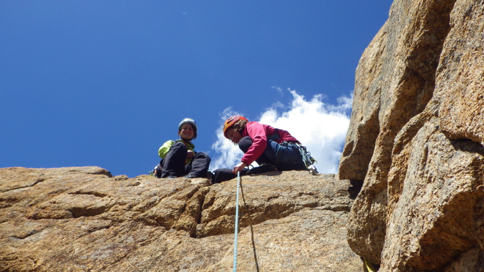 Escalade avec les jeunes du groupe Alpi CAF