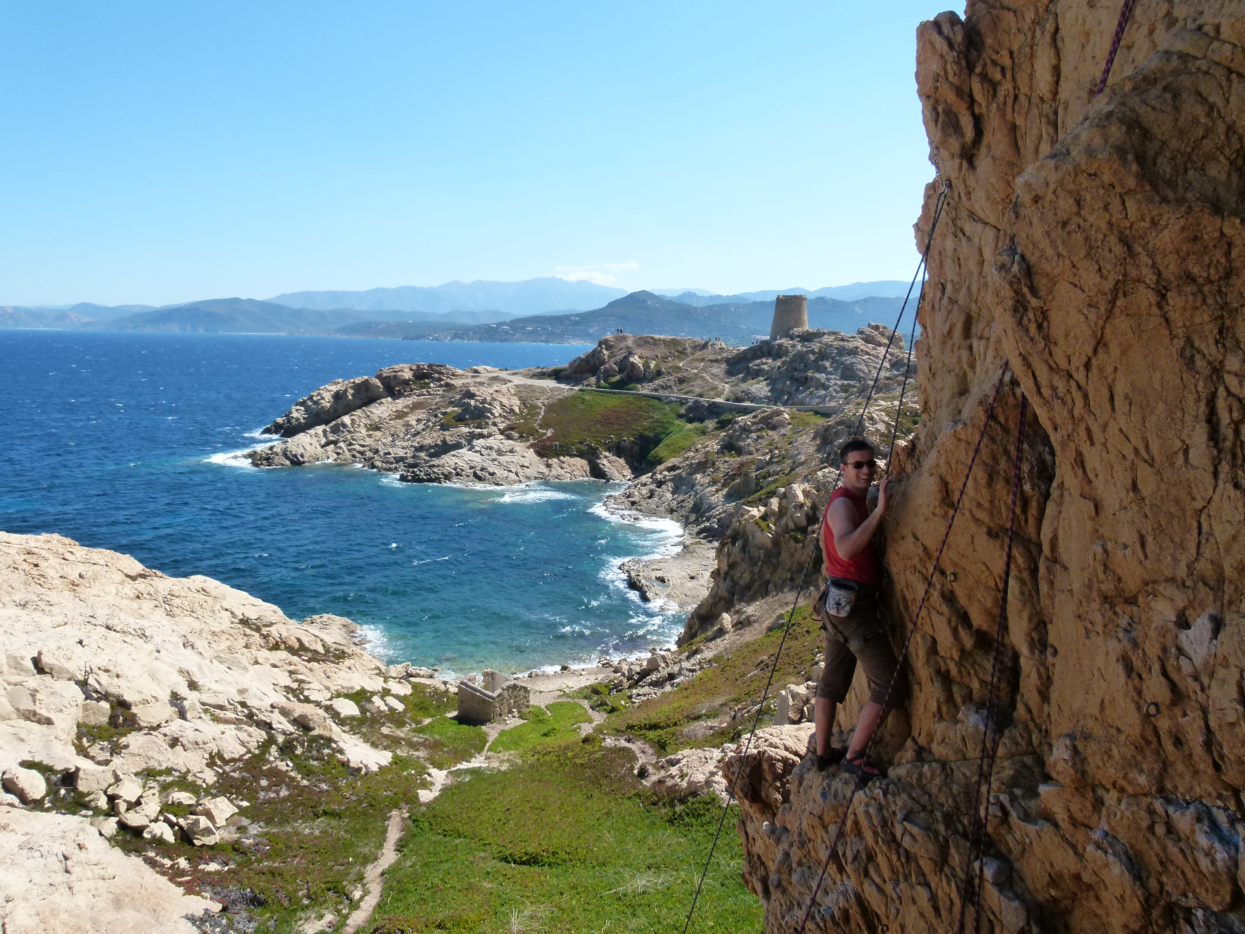 Site d'escalade d'Ile Rousse