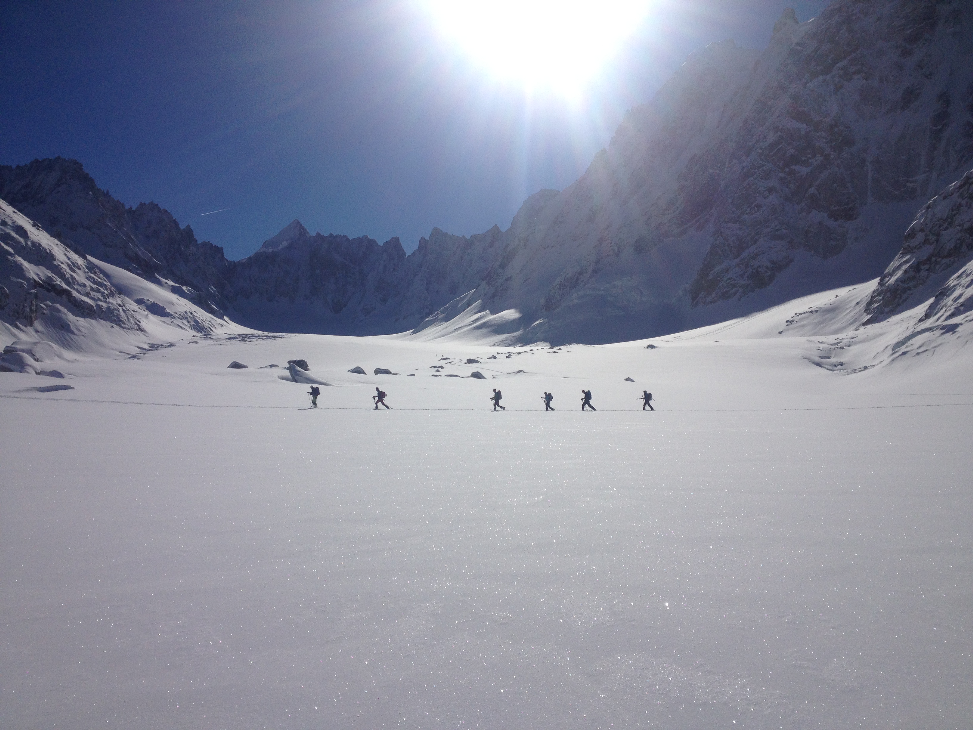 Tour du Dolent : de Chamonix à Courmayeur.