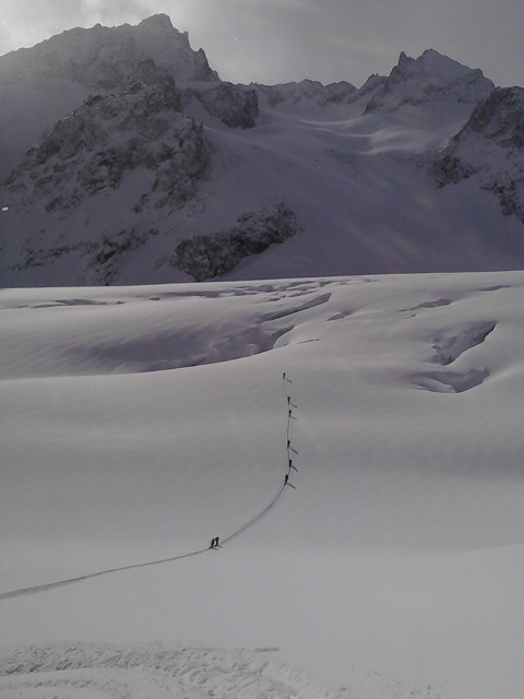 Tour du Dolent : de Chamonix à Courmayeur.