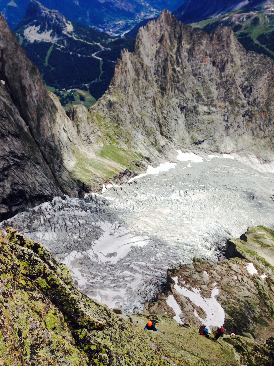 Aiguille Croux, voie Ottoz