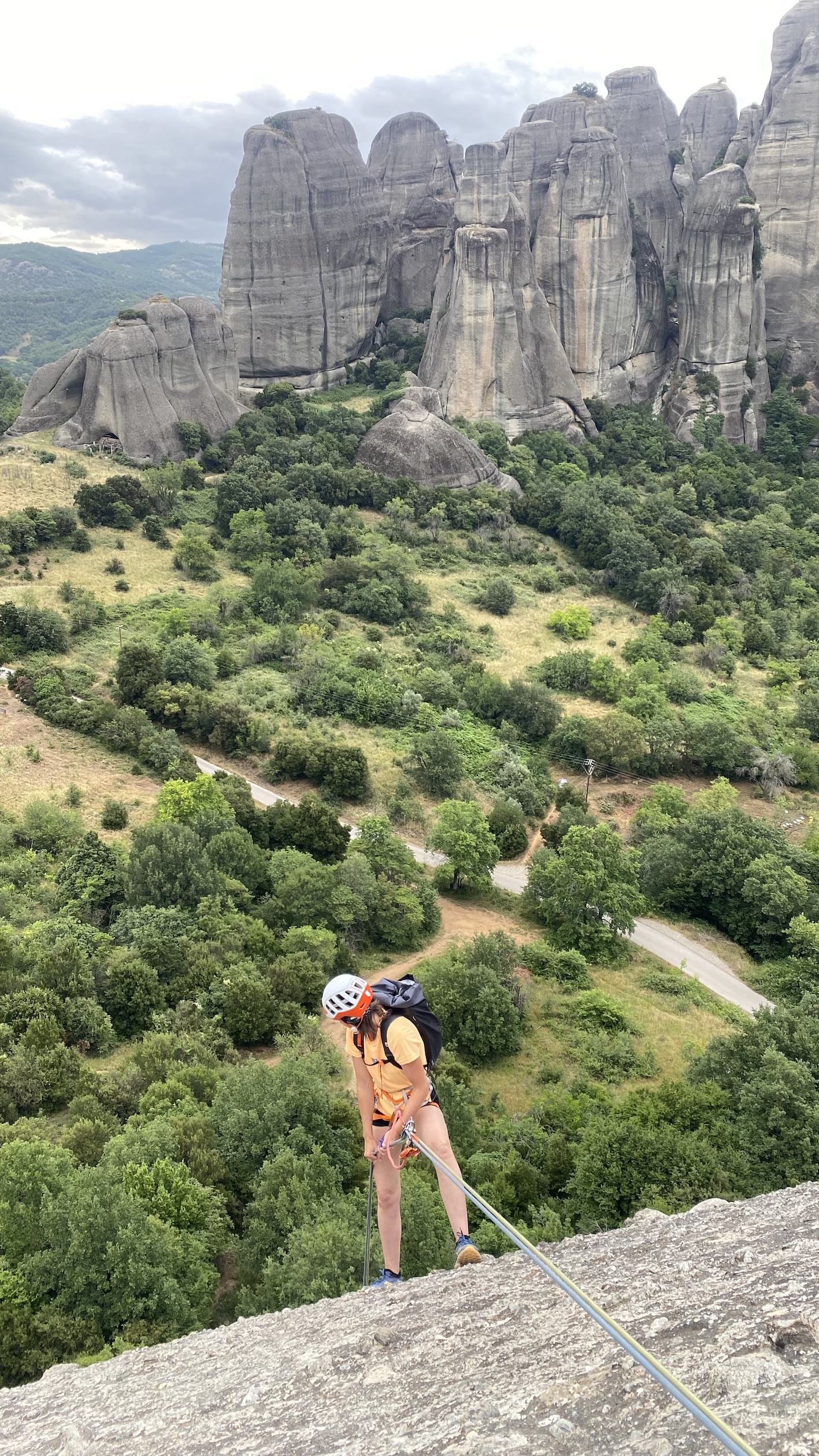 Escalade dans les Météores