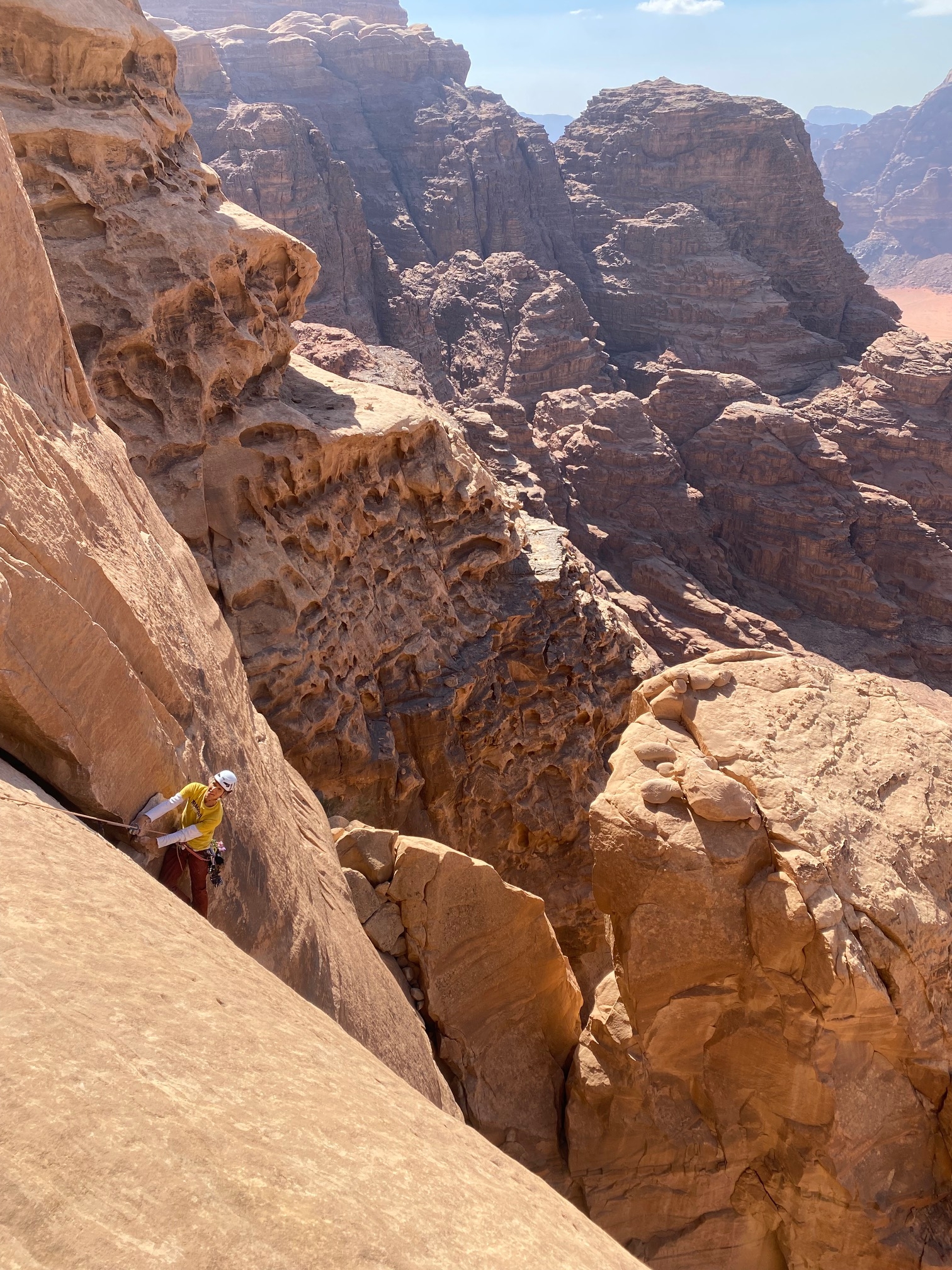 Voyage escalade en Jordanie