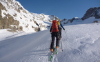 Raid à ski dans le Mercantour