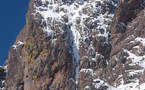 Cascade de glace en Corse