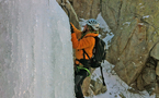 Cascade de glace dans le vallon de l'Onda