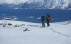 Raid en cabane dans les Alpes de Lyngen